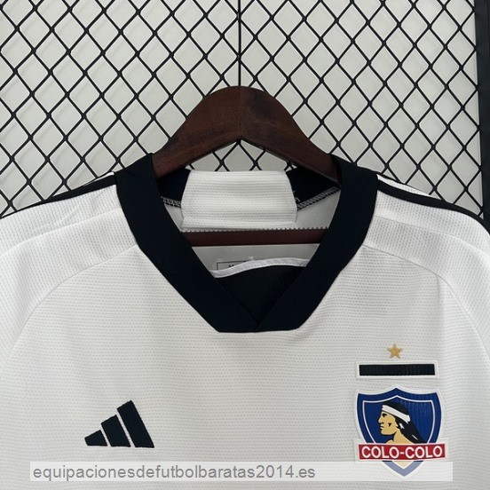 Nuevo Tailandia 1ª Camiseta Colo Colo 24/25 Blanco Baratas
